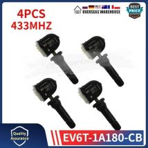 EV6T-1A180-CB EV6T1A150CB 4PCS Czujnik monitorowania ciśnienia w oponach TPMS 433MHz Do Ford C-Max Mondeo Kuga Grand Focus Fiesta Ranger