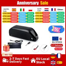 Batería de poliéster externa para bicicleta eléctrica Yingwu, 36V, 48V, 52V, 13ah, 20AH, para Motor Bafang de 250W, 500W, 750W, 1000W, 21700 18650