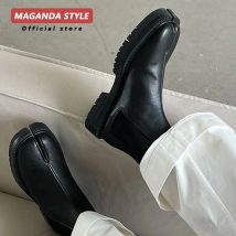 Tabi Stiefel für Männer und Frauen Paar Stil High Top Stiefeletten Lederschuhe Split Toe Schuhe britischen Stil Chelsea kurze Stiefel