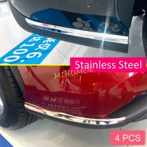 Auto In Acciaio Inox Anteriore Paraurti Posteriore Angolo Della Copertura Della Protezione Stampaggio Per Toyota Highlander Kluger 2020 2021 2022 2023 2024 2025