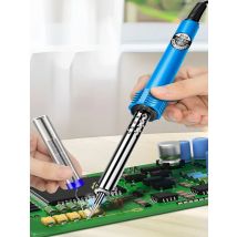 Electric Soldering Iron 30/40/60W ANENG SL402 US/EU Plug Tester Tin Tips Repair Welding Tools Rework Header Tool Solder Station