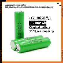 Nuova batteria al litio 18650 3500mAh 3.7v 25A INR18650 MJ1 batteria per elettroutensili ad alta potenza 18650 batteria ricaricabile + caricabatterie
