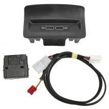 Schwarze USB-Ladeanschlussbuchse für den Rücksitz 5QD 035726 L Ersatz für KODIAQ KAROQ 2017+