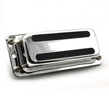 1 Pcs Guitar Pickup Humbucker with Brass cover - Chrome