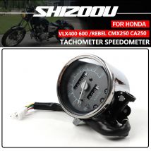 For HONDA Rebel CMX 250 CA 250 CA250 Steed VT VLX 400 600 Motorcycle Odometer Tachometer Speedometer Motorbike Meter Cluster
