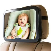 Verstellbarer breiter Auto-Rücksitz spiegel Baby-/Kindersitz Autos icherheits spiegel Monitor Kopfstütze Hochwertiges Auto-Interieur-Styling