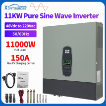DATOU BOSS 11kw Hybrid Inverter 48V On-Grid and Off-grid Solar Inverter 220V Built-in 160A MPPT Solar Charger Dual PV Input