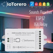 IoTorero WLED 5V-48V 16A Hochleistungs-adressierbarer Streifencontroller WS2811 WS2812B WS2814 WS2815 etc.