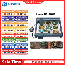 Laser più lungo B1 30 W (potenza di uscita 3-36 W) Diodo a 6 core 33-36 W laser di potenza, il graver laser migliora le capacità di taglio