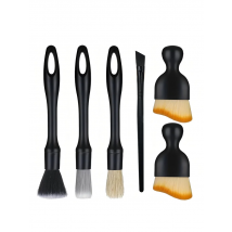 Car Cleaning Brushes Kit Automotive Interior Detailing Dust Brush Vehicle Microfiber Sweeping Brush Car Wheel Hole Wash Tools