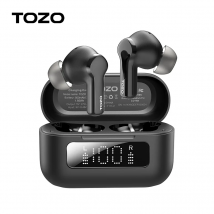 TOZO NC3 Wireless Earbuds 45dB Noise Cancelling Bluetooth Headphones TWS Earphones LED Display Power 32 EQs Support APP
