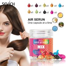 Sevich Haar-Vitamin-Kapsel, Keratin-Öl, repariert geschädigtes Haar, Anti-Haarausfall, marokkanisches Öl, glättende Haar-Essenz-Mix-Haarkapsel