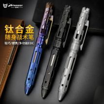 Penna EDC in lega di titanio con collezione che scrive strumenti EDC portatili multifunzionali per esterni