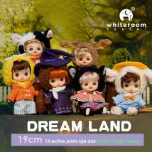 19 cm Bjd Puppe Sammlung Puppen Spielzeug Für Mädchen Festival Geschenke Geburtstag Geschenk 1/8 Blue Eye Dream Land Magic Boy Baby kawaii Spielzeug