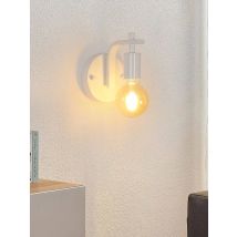 2PCS U-Shaped Wall Lamps, E27 Lamp Head, Wall Lamp Without Light Source, White Wall Lamp for Living Room, Bedroom, Corridor