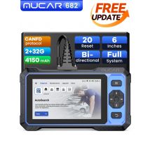Lifetime Free Update MUCAR 682 OBD2 Diagnostic Tool All System Diagnosis Bi-directional CANFD OBD2 Automotive Scanner All Cars
