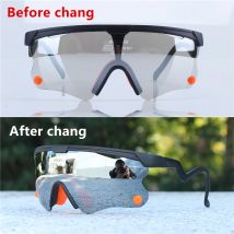 ALBA Optics Delta Ultra Photochrome Fahrradbrille Herren Damen Sportbrille Rennrad MTB Mountainbike Fahrradbrille Sonnenbrille