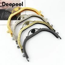 1/2 pezzi Deepeel 13 centimetri borsa in metallo telaio bacio chiusura borsa da donna manici staffe per cucire fai da te fatti a mano borse accessori