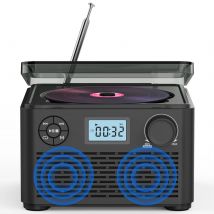 Boombox radio cd portatile ricaricabile con lettore cd bluetooth portatile con altoparlanti e USB mp3