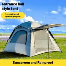Pop-up-Zelte für Camping, automatisches, schnell zu öffnendes Zelt, Sonnenschutz, Outdoor, selbstfahrend, Reisen, Camping, Zelt, tragbar, Angeln, Wandern