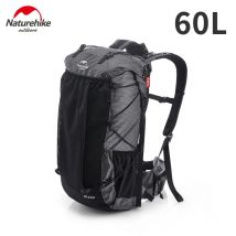 Zaino da montagna Naturehike Outdoor 60 + 5L Borsa da viaggio ultraleggera per arrampicata sportiva ad alta capacità con copertura antipioggia