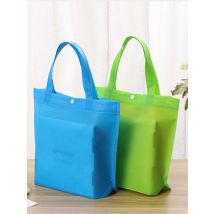 Women Foldable Shopping Bag Reusable Eco Large Unisex Fabric Non-woven Shoulder Bags Tote grocery cloth Bags Pouch