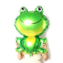 Großer Froschförmiger Aluminiumfolienballon Insekt Heliumballon Kindergeburtstag Feier Party Aufblasbares Spielzeug