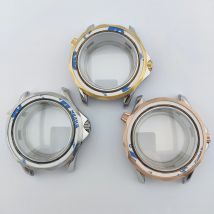 42mm Gehäuse NH35 Gehäuse NH36 Gehäuse Edelstahlgehäuse Saphirglas Wasserdichtes Gehäuse Geeignet für NH35/NH36 Uhrwerk