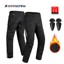 VND Pantaloni da motociclista per tutte le stagioni, Pantaloni antivento a sgancio rapido per protezione dal freddo all'aperto Uomo Donna Guida per tutte le stagioni