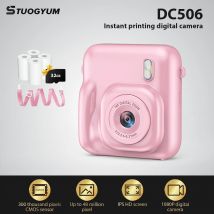 Digital Children Camera For Photography Instant Print Photo Kids Camera Mini Thermal Printer Video Educational Toys Gift