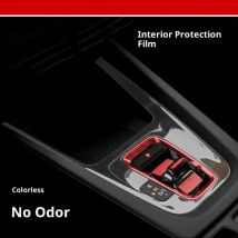 For Skoda Octavia Interior Protective Film, Anti-Scratch Center Console Dashboard Sticker Kit, Car Accessories