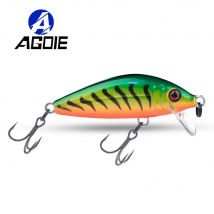 Agoie Tonący Minnow Wobler 50mm 5g Twardy Jerkbait Przynęta Wędkarska na Okonia Pstrąga Szczupaka Realistyczna Sztuczna Przynęta