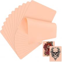 20/10/5/3/1PCS Tattoo Praxis Haut Blank Gefälschte Tattoo Haut Kunstleder für Permanent make-up Tattoo Anfänger Übung Werkzeug