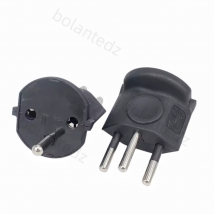 Bolantedz 1Pc Stecker Reise Adapter Europa Deutsch ZU Schweizer Stecker 10A 250V Power Stecker EU Zu Schweiz elektrische Stecker Adapter