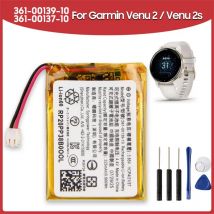Replacement Battery 361-00137-10 For Garmin Venu 2s 361-00139-10 For Garmin Venu 2 Forerunner 255 225mAh With Free Tools