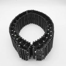CUT-Modell 1/14 Hydraulikbagger Zinklegierungsschiene drei Rippen 55 mm Breite CUT-LD-02