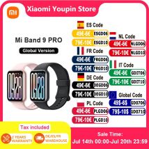 Xiaomi Smart Band 9 Pro versión Global pantalla de 1,74 pulgadas GNSS integrada 21 días de larga duración de la batería Monitor de ritmo cardíaco y oxígeno en sangre
