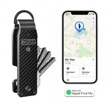 Air Keychain,Key Organizer Works with Apple Find My, Built-in airtag Chips,Car Key Chains with GPS Tracker, Key Finder(iOS Only)