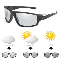 Photochrome Fahrradbrille Outdoor-Sonnenbrille Sport Polarisierte Herrenbrille Outdoor-Reise Polarisierende UV400-Brille