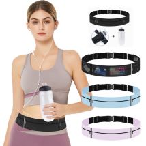 Frauen Lauf Gürtel Taille Tasche mit Wasser Flasche 550 ml Männer Sport Fanny Pack Telefon Beutel Jogging Gym Taschen Trink laufen