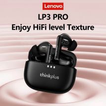 Cuffie Lenovo originali al 100% Auricolari Bluetooth 5.2 senza fili Cuffie stereo HiFi con riduzione del rumore Touch Control 250mAH Nuovo