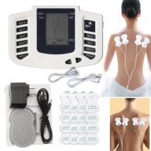 Tens EMS Acupuncture Pulse Massager Electro Stimulation Electric Muscle Stimulator Electrostimulator Physiotherapy Machine 16pad