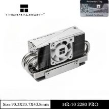 Thermalright HR10 2280 PRO SSD Cooler Dissipatore di calore a doppia faccia Porta 14,8 W/mk Silicone 4 Heatpipes 2280 SSD Dissipatore di calore Dispositivo di raffreddamento
