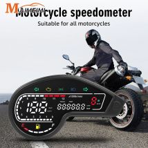 Neuer Motorrad-Tachometer für Honda NXR150 125 Bros 2003–2014 CRV XR150 GY200 CRV Digitaler LED-Kilometerzähler Tachometer