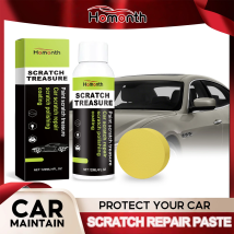 Auto-Kratzer-Entferner-Creme, Farbpolitur-Restaurator, entfernen leichte Kratzer, Oxidation, sicheres Formel-Set mit Applikator-Schwamm, 120 ml