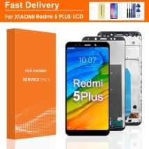 LCD Für Xiaomi Redmi 5 Plus LCD Display Touch Screen Für Redmi 5 Plus LCD Digitizer Mit Rahmen Ersatz Reparatur MEG7 MEI7 LCD