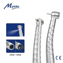 Stile Denta lLED Rotazione manipolo ad alta velocità Generatore elettronico Pulsante in fibra ottica Cartuccia con cuscinetto in ceramica Turbina ad aria