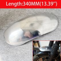 Motorrad Aluminium Universal Unlackiert Kurzer Kotflügel Vorne Kotflügel Kotflügel Custom Für Harley Touring Chopper Bobber