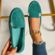 Donne Appartamenti Nuovi Mocassini poco profondi Casual Scarpe da passeggio firmate per le donne Comfort Suola morbida Scarpe da ginnastica da ufficio Donna Zapatos De Mujer