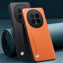 Luxury PU Leather Case For Honor Magic 8 Pro 8Pro Back Cover Silicone Shockproof Protection Phone Case For Honor Magic8 Pro 5G